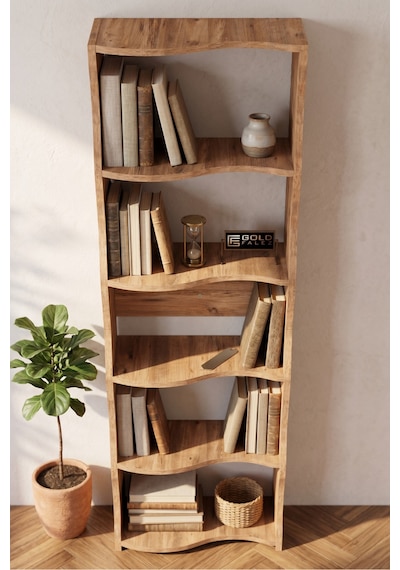 Kitaplık 5 Raflı Esinti Modern Çok Amaçlı Dekoratif Raf Ünitesi Geniş Kütüphane Ofis Kitaplığı 7080 Atlantik Çam Çok Renkli Kitaplık 5 Raflı Esinti Modern Çok Amaçlı Dekoratif Raf Ünitesi Geniş Kütüphane Ofis Kitaplığı 7080 Atlantik Çam Çok Renkli