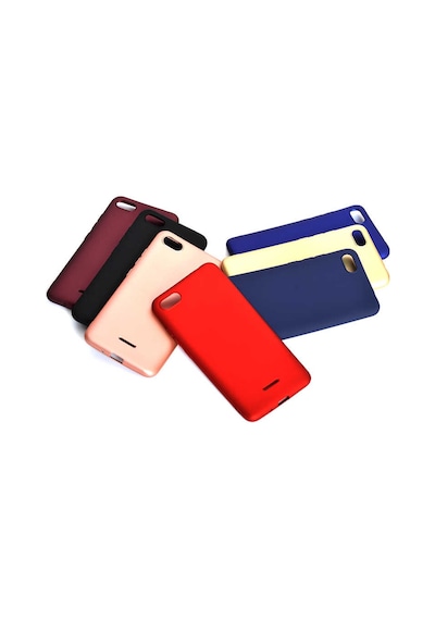 Xiaomi Redmi 6a Kılıf Zore Premier Silikon Kapak Gold
