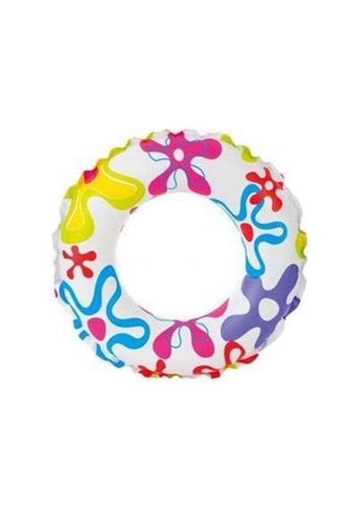 Intex Baskılı Simit 51cm Çok Renkli