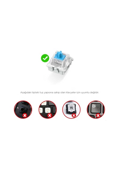 Mekanik Klavye Keycaps Seti- 130 Tuş Pbt Çift Baskılı-alttan Baskılı Gradyen Renkli