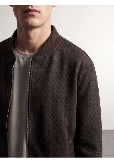 Lcw Vision Kahverengi Loose Fit Erkek Bomber Ceket