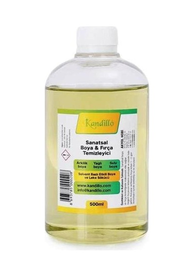 Sanatsal Boya Ve Fırça Temizleyici Sıvı 100 Ml. Artist Brush Clea