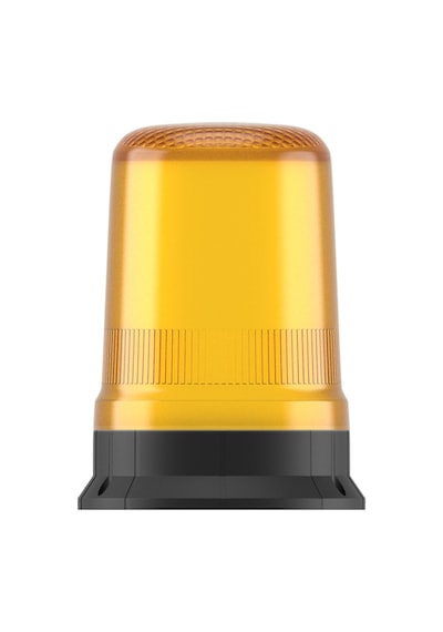 Mesan Ø140 Altıgen Reflektörlü Led Döner Lamba Turuncu 24vdc Ms 8050.3.24vdc