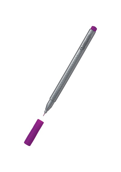 Faber Castell Renkli Grip Finepen Mor - 2 Adet Mor