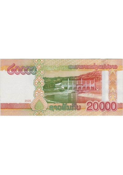 Laos 20.000 Kip 2020 Çil.