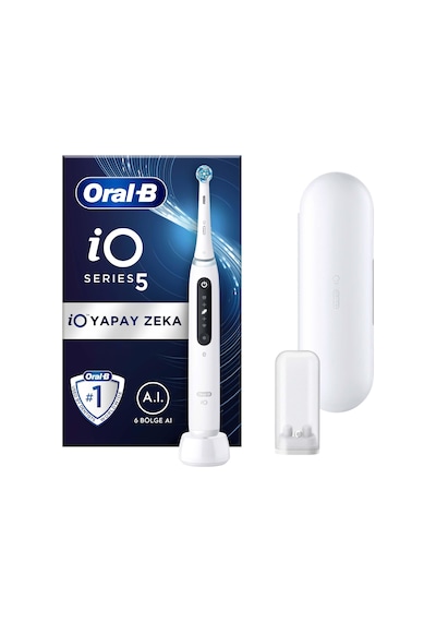 Oral-B iO 5 Şarjlı Diş Fırçası Beyaz
