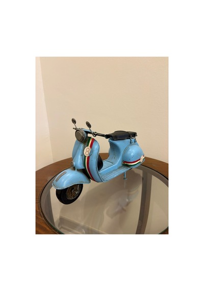 Klasik Tarz Eskitme Metal Vespa Motor Modeli Ev Ve Ofis Dekorasyon