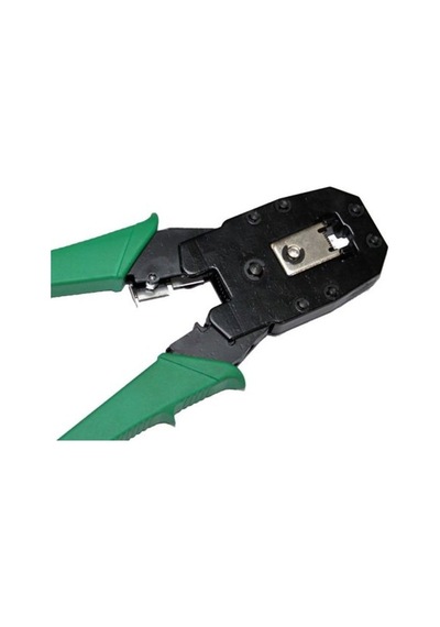 Sıkma Pensesi Jack Rj45 Rj11 Rj9 Üçlü + Soyucu Cat5 Cat6 4507P
