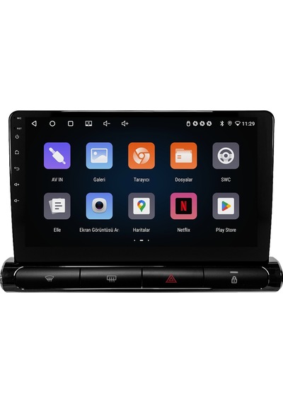 Citroen C3 Android Multimedya Sistemi 2023 Crv-4768xr Hıgh