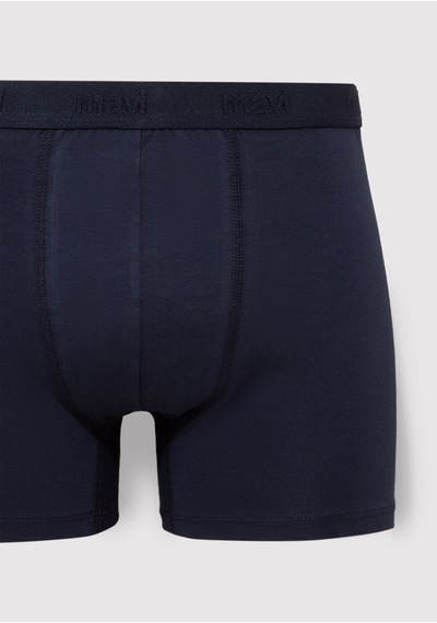 Mavi - Lacivert Basic Boxer 092121-30761 Lacivert