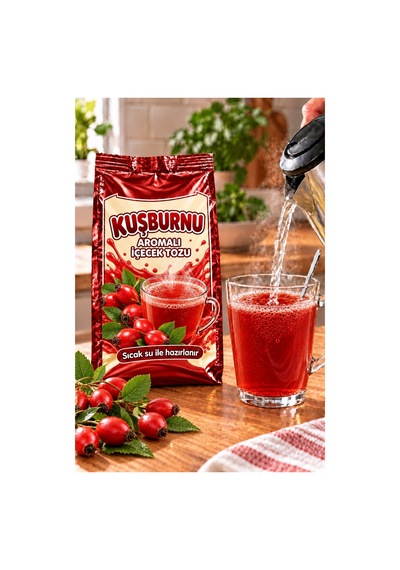 500 Gram Kuşburnu Yabangülü Oralet Sıcak İçecek Tozu 500 G