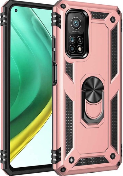 Xiaomi Mi 10t Pro 5g Kılıf Zore Vega Kapak Rose Gold