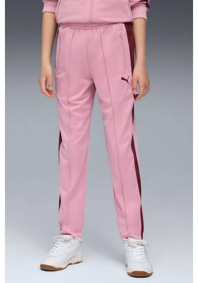 Puma T7 Pembe Çocuk Eşofman Altı 7-16 Yaş Pembe/bordo