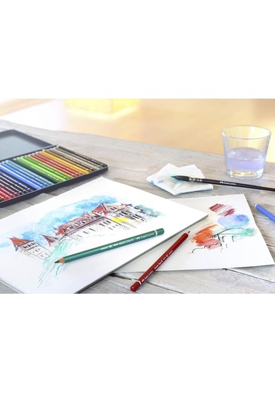 Faber-castell Albrecht Dürer Aquarell Boya Kalemi Ahşap Kutu 120 Renk