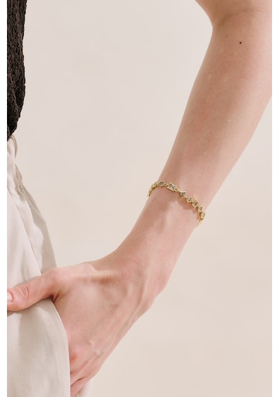 Geometrik Motifli Bileklik Gold Ss26blk00045-51