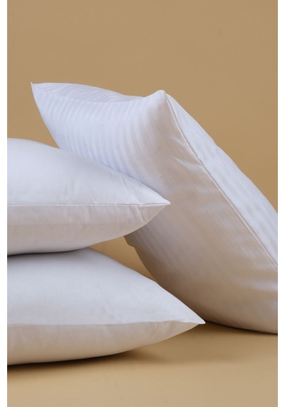 New York Serisi 2 Adet Microfiber Yastık 50x70cm 800gr Beyaz