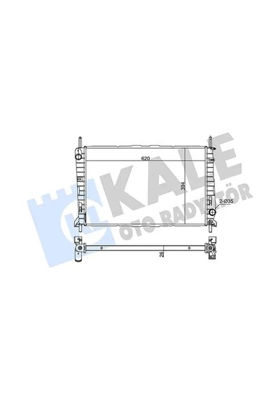 Kale 348455 Motor Radyatoru 1006262 1024051 1029616