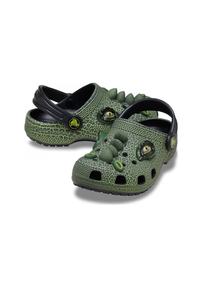Crocs 211372 Classic Iam Scary Dino Clog T Siyah Çocuk Terlik Siyah