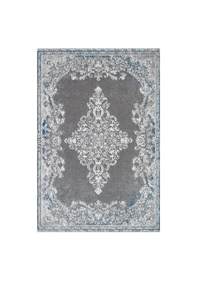 Aster 03b Antrasit-krem Halı Çok Renkli