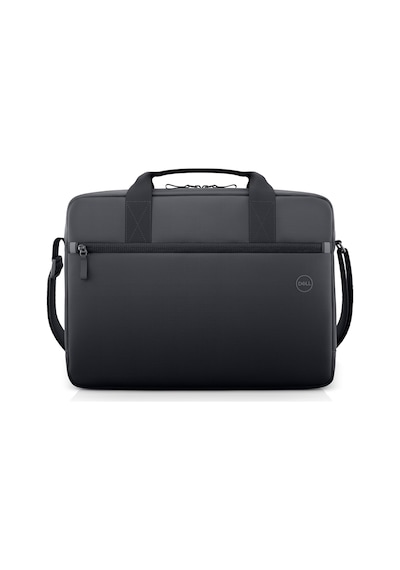 Dell 14-16 Ecoloop Essential Evrak Çantası - Cc3624 - Fermuarlı Ön Cep, Bagaj Geçişi, Ayarlanabilir Omuz Askılı Hafif - Siyah 01