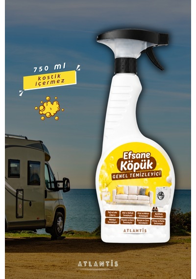 Köpük Karavan Ve Tekne Genel Temizleyici Kimyasal 750 Ml