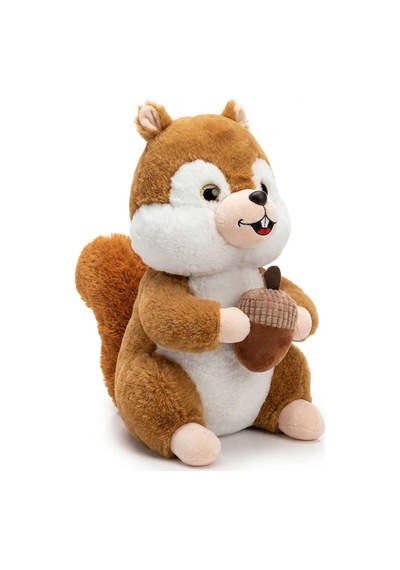 Peluş Sincap 35 Cm Büyük Boy Yumuşak Doku Ve Sevimli Tasarım