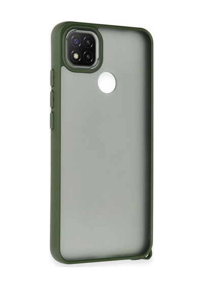 Xiaomi Redmi 9c Uyumlu Kılıf Elegant Kapak - Yeşil