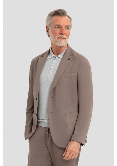 Sabri Özel Erkek Vizon Dar Kesim Slim Fit Modal Kumaş Mono Yaka Lastikli Bel Astarsız 6 Drop Takım Elbise Sabri Özel Erkek Vizon Dar Kesim Slim Fit Modal Kumaş Mono Yaka Lastikli Bel Astarsız 6 Drop Takım Elbise