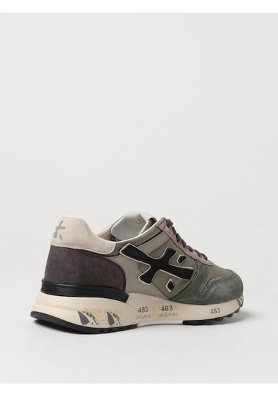 Premiata Erkek Sneakers Mick 6870 Gri - Kahverengi