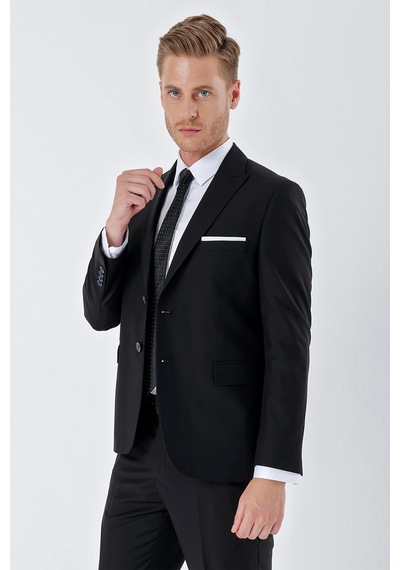 İmza Siyah Gabardin Kırlangıç Yaka 6 Drop Slim Fit Dar Kesim Basic Takım Elbise 1001240011-siyah Siyah İmza Siyah Gabardin Kırlangıç Yaka 6 Drop Slim Fit Dar Kesim Basic Takım Elbise 1001240011-siyah Siyah