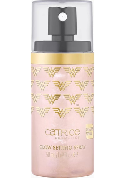 Catrice Wonder Woman Işıltılı Makyaj Sabitleyici Sprey 50ml Pudra Çok Renkli