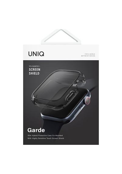 Apple Uyumlu  Watch 42mm Grade Hybrid Serisi Şeffaf Kılıf Kasa Ve Ekran Koruyucu 360 Tam Koruma Kapak