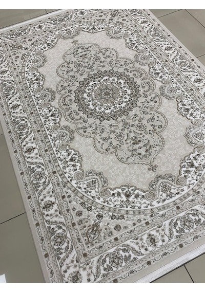 Liparis Halı Avangarde Serisi 5483 Kemik Akrilik Salon Oturma Yatak Odası Halısı