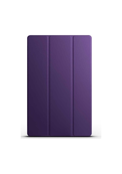Galaxy Tab S9 Plus 2023 Sm-x810-sm-x816-sm-x818 Uyumlu Smart Cover Standlı 1-1 Tablet Kılıfı - Mor - T29348