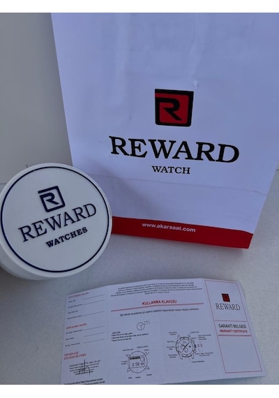 Ra145067 Reward İyon Kaplama Kasa Silikon Kordon 3 Atm Suya Dayaknıklı Erkek Kol Saati