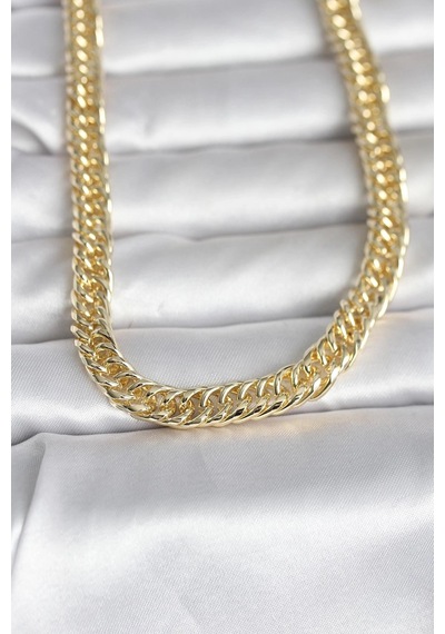 Mey İthalat Cm 14k Gold Renk Kalın Zincir Model 60 Cm Kadın Kolye 11 32727864