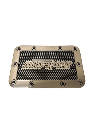 Renault 9 Autosport 18x12 Cm Depo Kapağı Kaplaması Krom