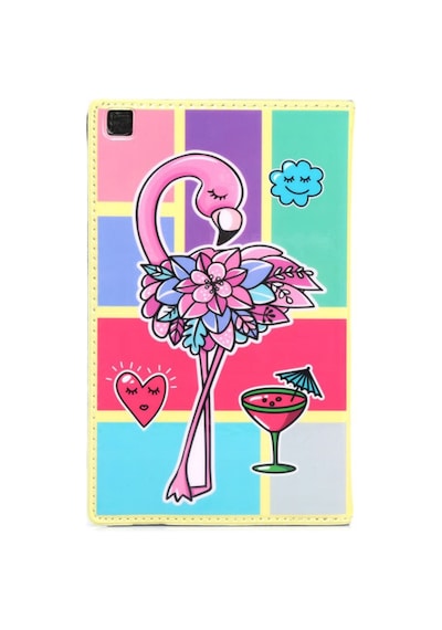 Apple Ipad Mini 5 Uyumlu Kılıf 2019 A2133 A2124 A2125 A2126 Kabartma Resimli+ Ekran Koruyucu + Kalem Kapaklı Kılıf