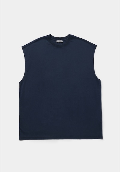 Colin's Colins Oversize Fit Erkek Mavi Atlet Cl1080568 Q1.v2 Inv İndigo