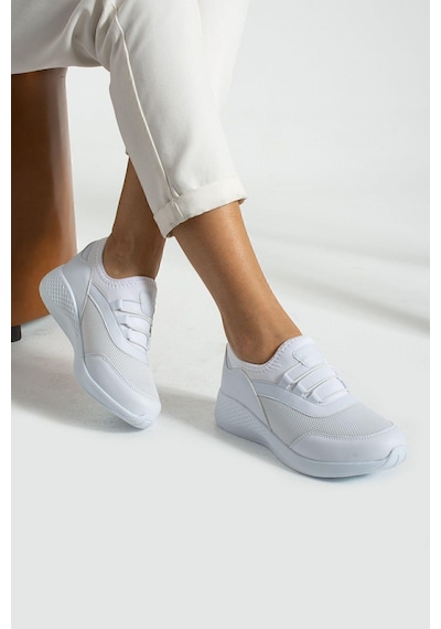 Taba Anatomik Esnek Taban Slip-on Spor Ayakkabı Günlük Sneaker Taba
