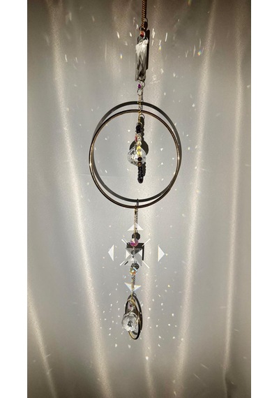 Lumiere Kristal Güneş Yakalayıcı , Kristal Dekor Kristal Obje Lüks Hediye Suncatcher , Işıltılı Tek Parça