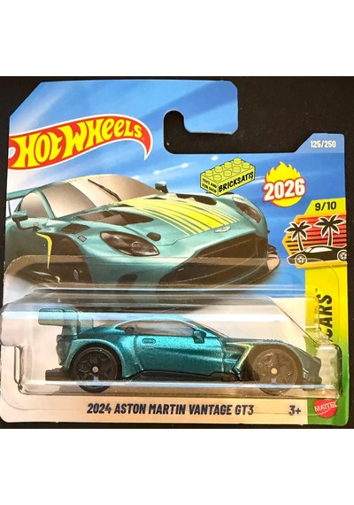 Hot Wheels Tekli Arabalar 2024 Aston Martin Vantage Gt3 Jjh55 Exotics Çok Renkli