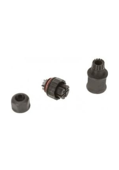 Wpf-03000m25 Dişi Kablo Tip 3pin Ip68 Vidalı Konnektör Ttf