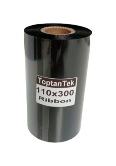110x300 Metre Ribon Termal Transfer Rulo Tam Metraj 1 Rulo Hitmax Ht-1500 Seriess Için Uygun