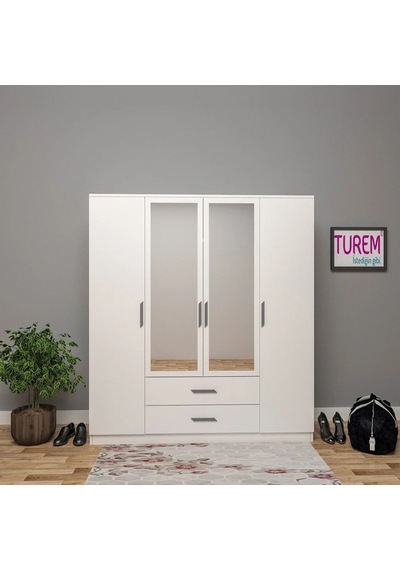 Nurana Gardırop Mdf Siyah Nurana Gardırop Mdf Siyah