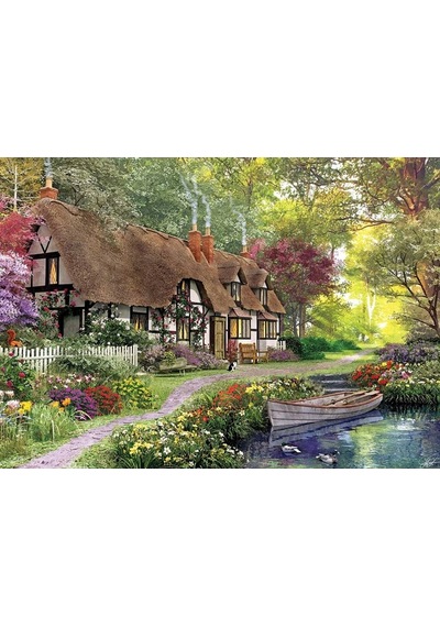 Ks Games Woodland Walk Cottage Puzzle 1000 Parça (11354)