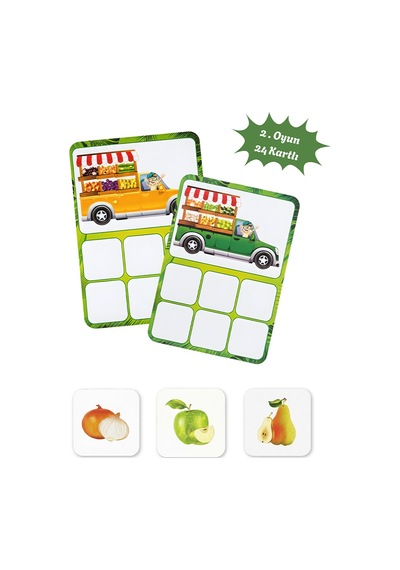 +3 Yaş Hayvanlar Hafıza Oyunu (moli Toys)