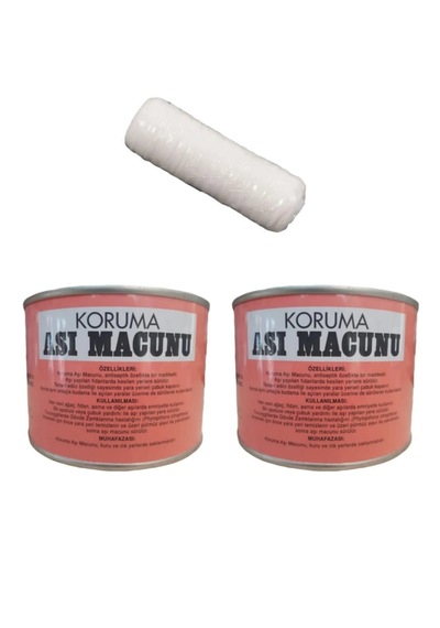 Koruma Aşı Macunu 2 Adet 250gr / Aşı Bandı Silikonlu