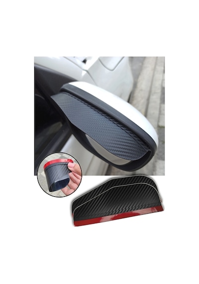Ford Cargo Carbon Çamurluk Venti + Ayna Yağmur Koruyucu (553075481)-