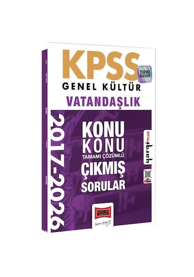 Yargı 2027 Kpss Vatandaşlık Çıkmış Sorular 2017-2026 Konularına Göre Çözümlü